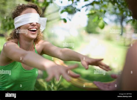 blindfold wife